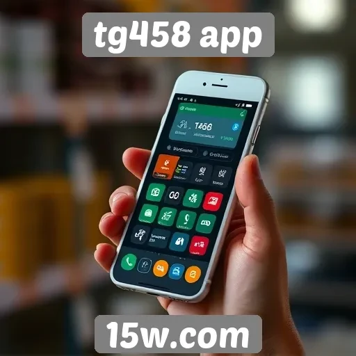 Recursos e funcionalidades do tg458 app